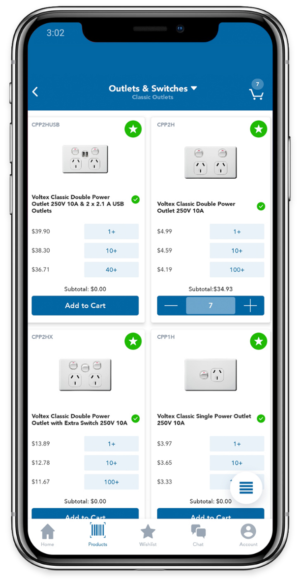 Ordering Mobile App