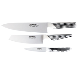 Global 3 Pc. Knife Set 9-20cm