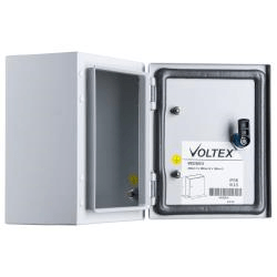 Voltex Mild Steel Enclosure 250mm H x 200mm W x 150mm D IP66 IK10