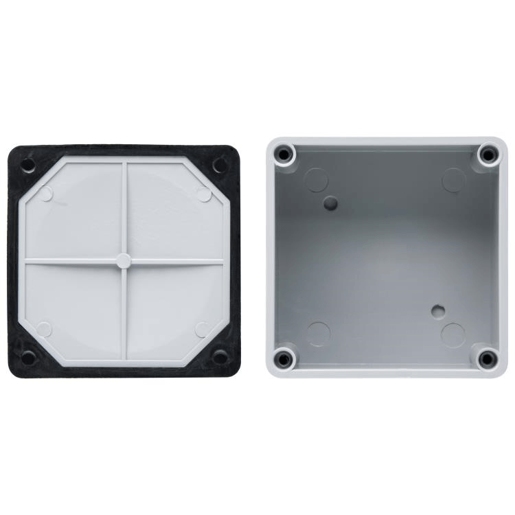 IP 56 Junction Box with Gasket 100 x 100 x 75mm