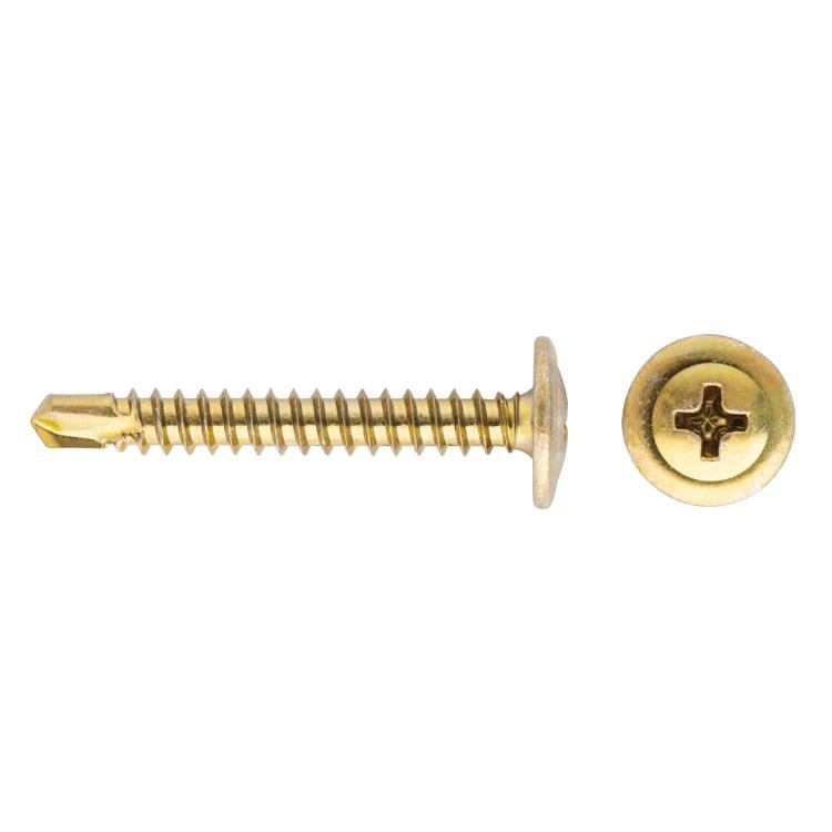 Button Head Drill Point Screw 8g x 32mm - 400 Pack