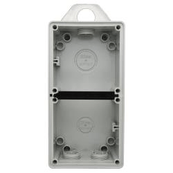 Voltex Metal Pendant Bracket for Switched Socket Outlet - Stainless Steel