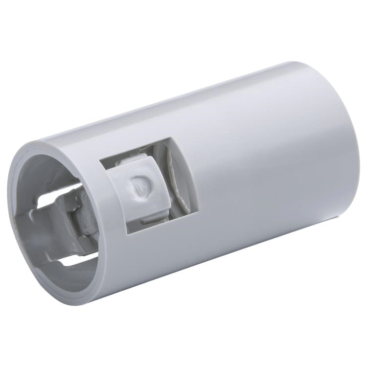 Plain to Corrugated Connector Grey 20mm - 20 Pack