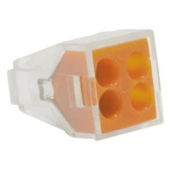 4 Way Push-Wire Connector 100pk