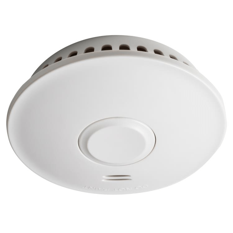 Voltex Photoelectric Smoke Alarm, Sealed 10 Year Lithium Battery Only. Surface Mounted and Wireless Interconnection