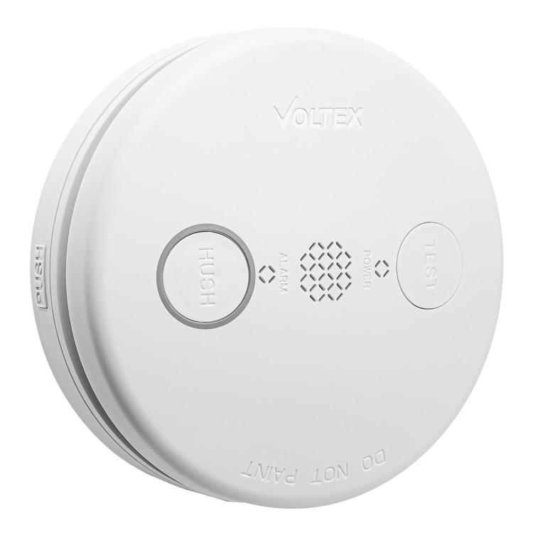 Voltex Photoelectric  Smoke Alarm , 240V 10 years Lithium  Backup  Battery and Hard Wired Interconnection Surface Mounted