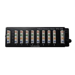 Telco Distribution Module - 110 Punch Down - 8 Port