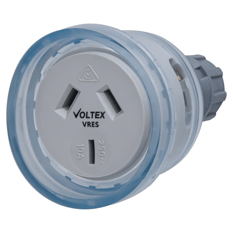 Voltex 10A 3 Pin Extension Socket - 10 Pack