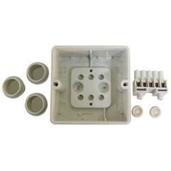 IP66 Junction Box 98 x 98 x 61mm (With Terminals)