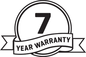 7 Years Warranty